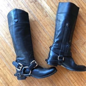 Miu Miu Motorcycle Boots.Detachable hrdwr.